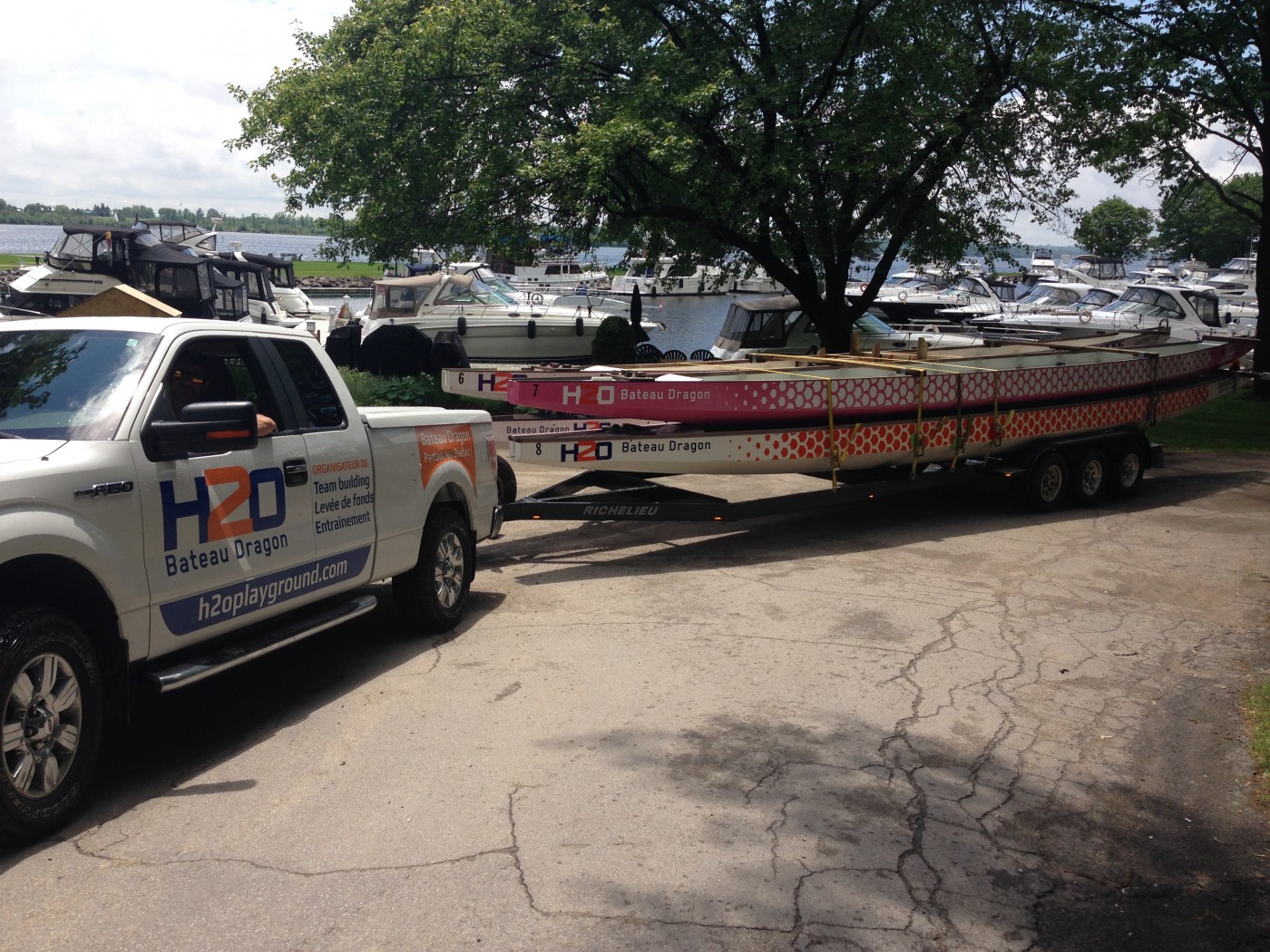 Team building bateau dragon partout au Québec