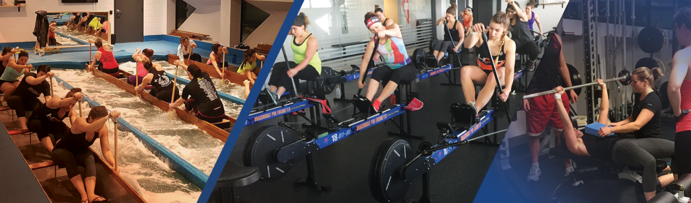 indoor dragon boat training