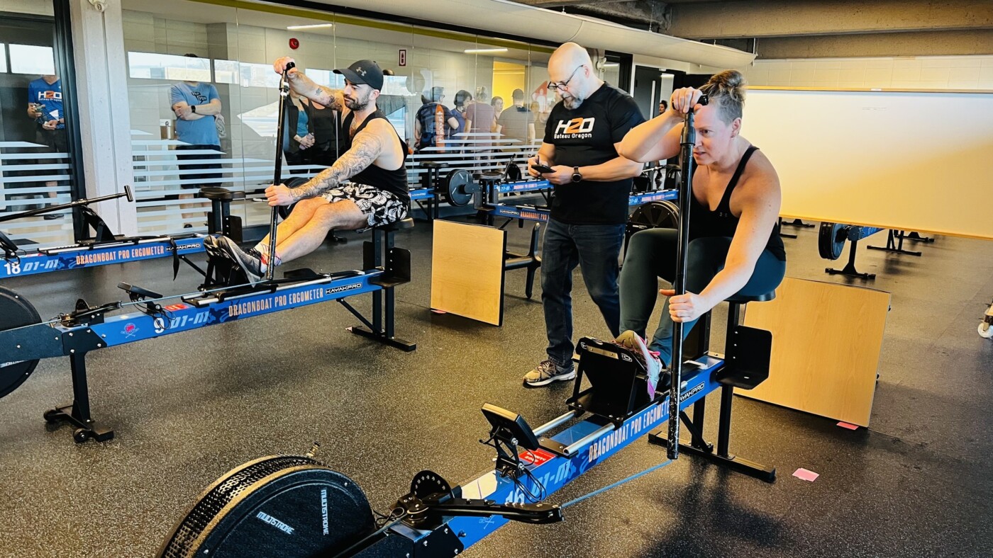 Ergomètre bateau dragon